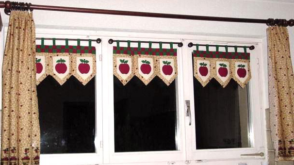 creabea-atelier: Vorhänge sind auch Raumschmuck