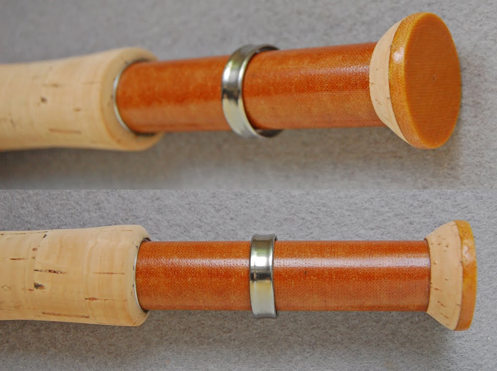 Sliding band reel seats Glass Tech Fiberglass Flyrodders