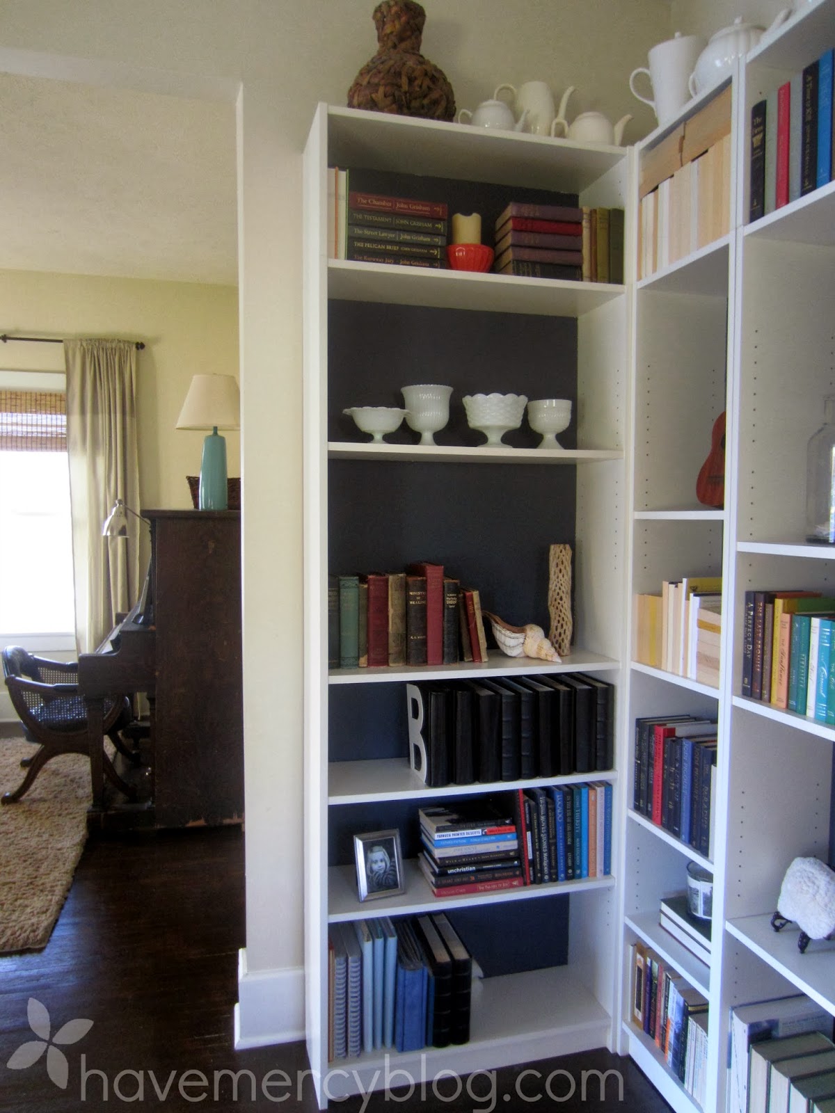 have mercy Give Your Bookcases Depth