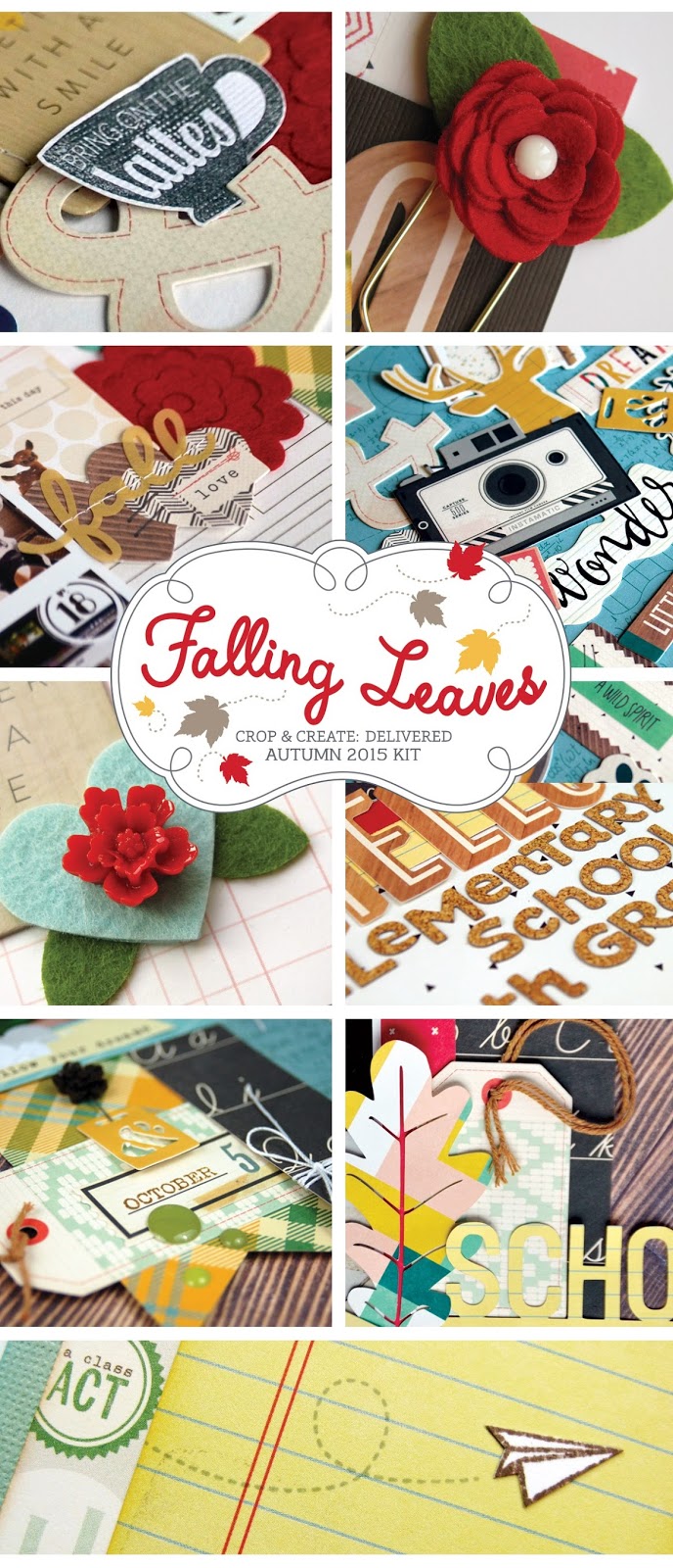 3 Scrapbooking Kit Videos Crop & Create Delivered Jen Gallacher