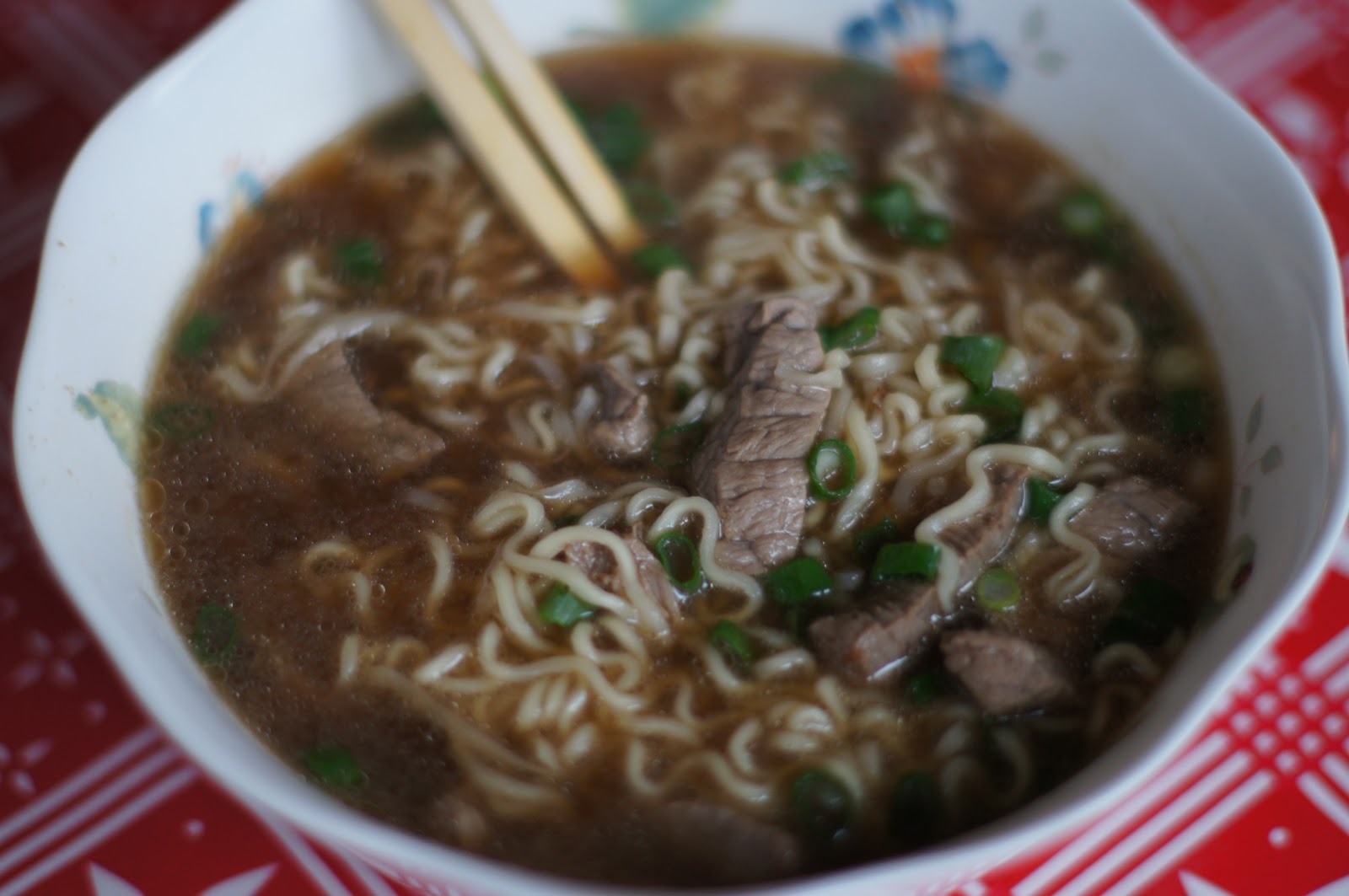 The Finch's Nest Beef Ramen Soup for One