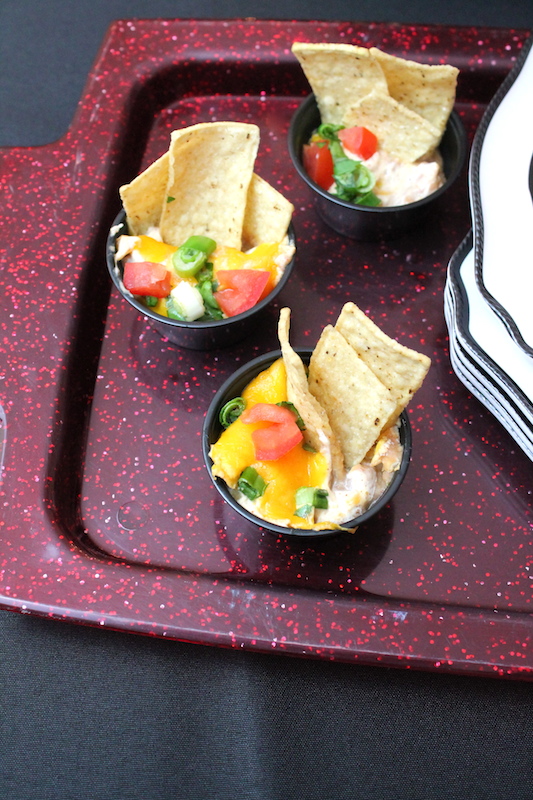 Warm Rosarita Bean Dip Party Appetizer Ideas LAURA'S little PARTY