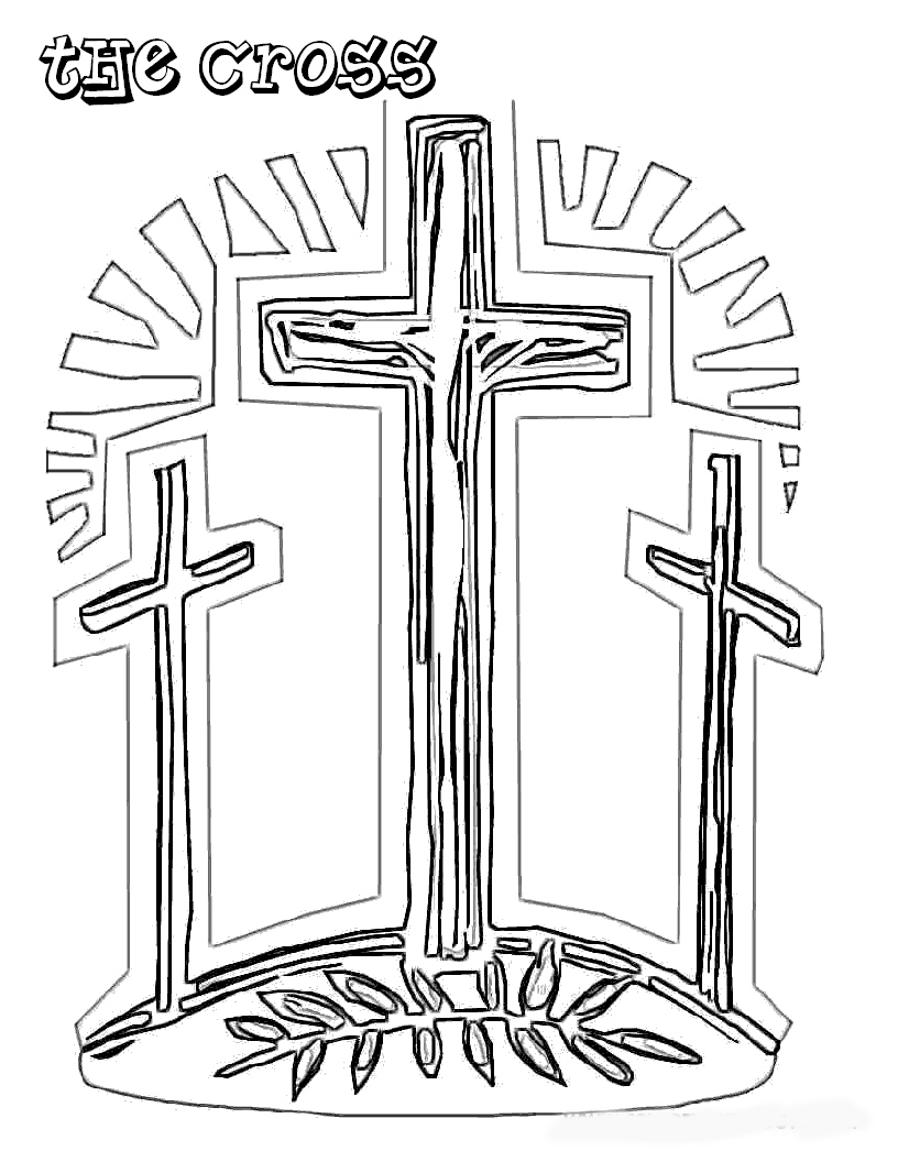 Free Coloring Pages: Christian Easter Coloring Pages