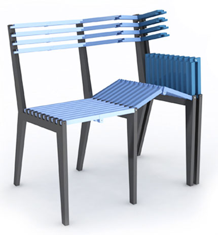 Jeanette Vallebæk Holdgaard Furniture Design & Art: Kx-Foldable and