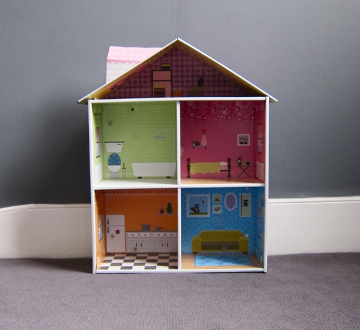 cardboard dollhouse for sale
