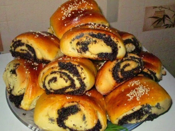 Булочки с маком Булочки с маком
