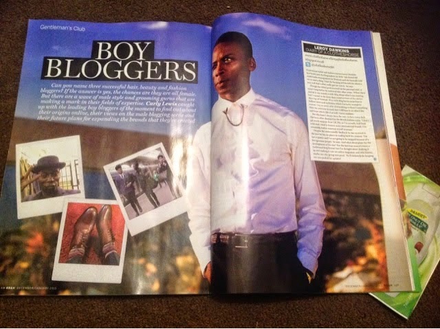 CHECK OUT MY SPREAD IN BLACK BEAUTY & HAIR DEC/JAN 2015 ISSUE