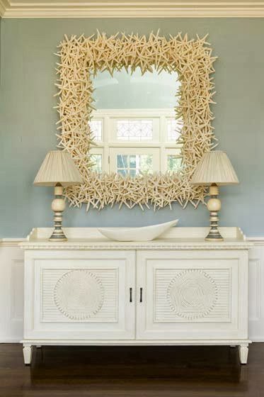 simple ways to make your space interesting starfish mirror interesting space
