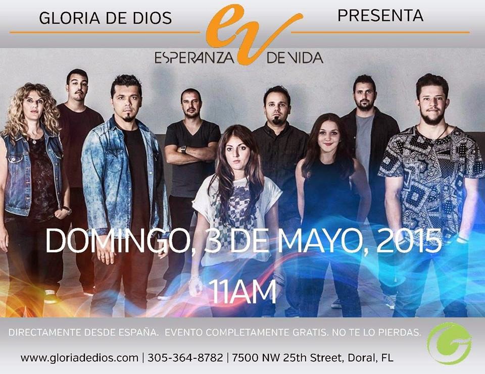 Esperanza de Vida en Miami, FL, USA 3 Mayo 2015 EyC Cristianos