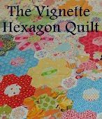 The Vignette Hexagon quilt