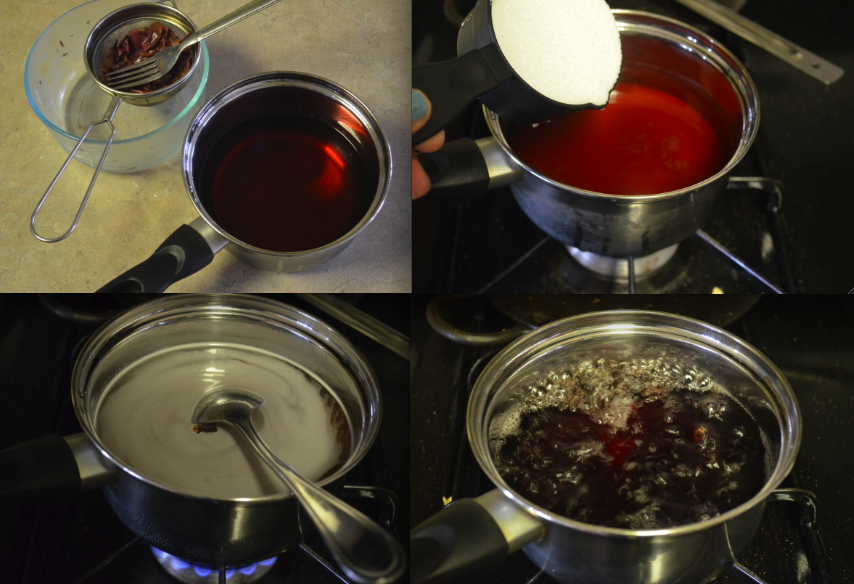 Dishing With Divya How to Make Rose Syrup / Homemade Rose Syrup (From