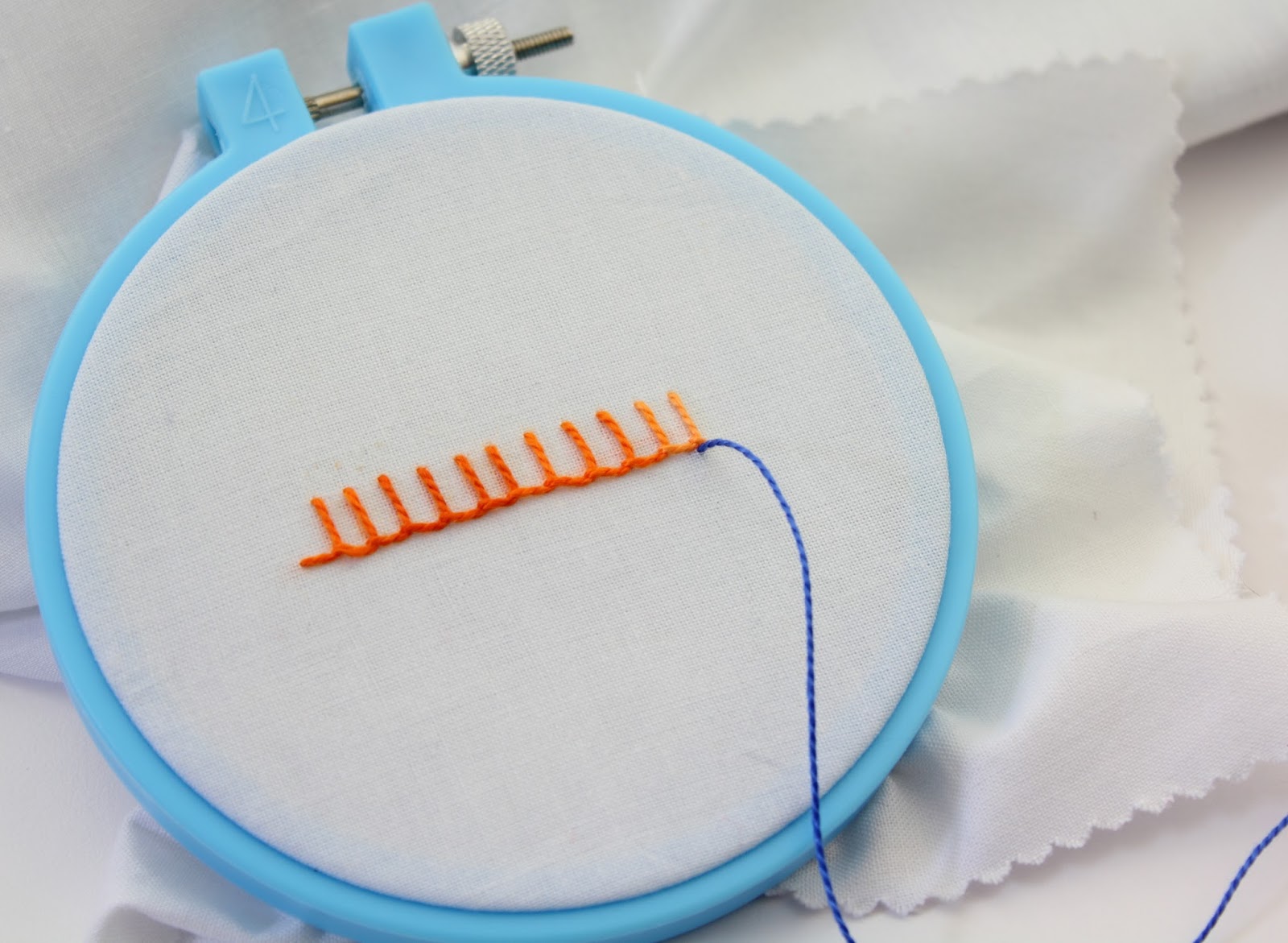 big B Whipped Blanket Stitch