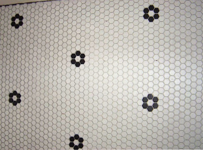 Hexagon+tile+backsplash