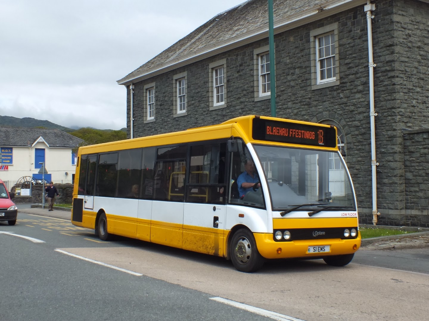Aberystwyth To Blaenau Ffestiniog Transport Illustrated
