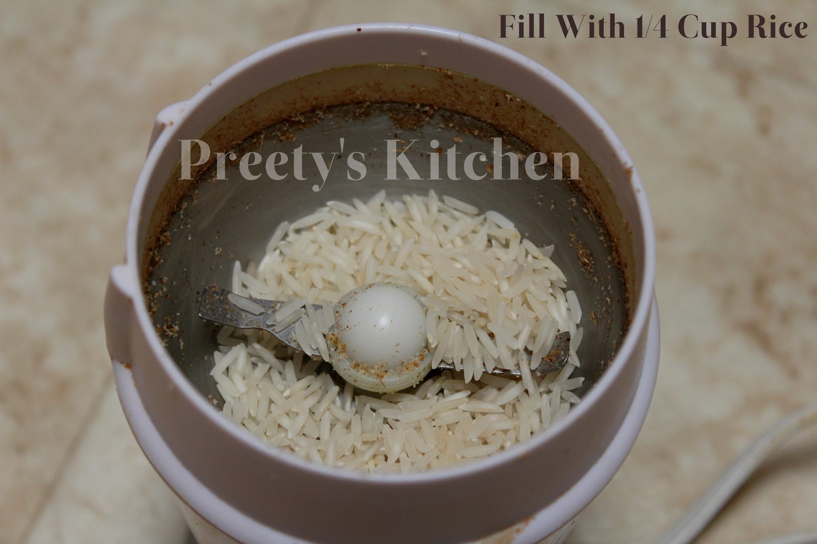 Preety's Kitchen How To Clean Your Coffee Grinder (Step By Step Pictures)