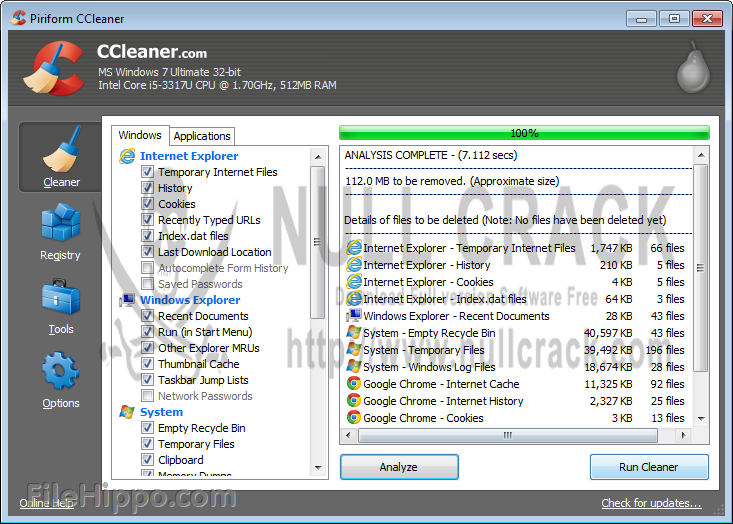 Ccleaner 5.05.5176  -  2