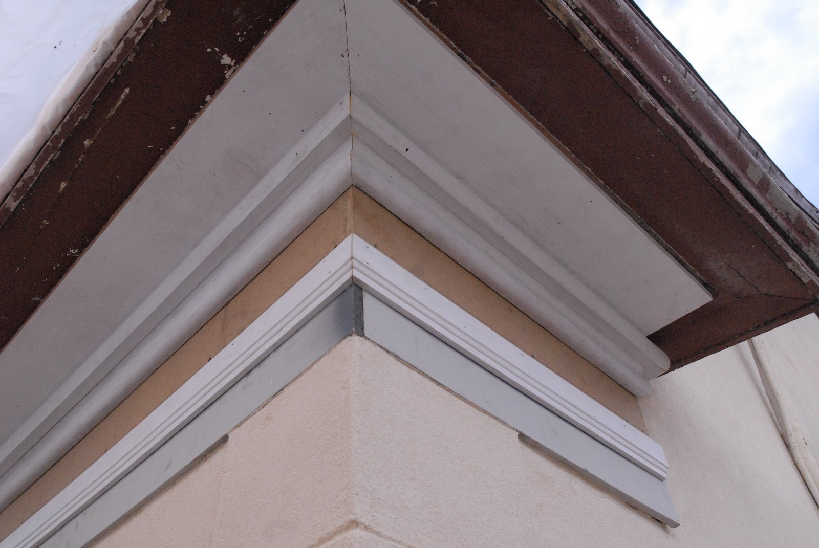 Our Old Church Stucco Color & Wood Trim