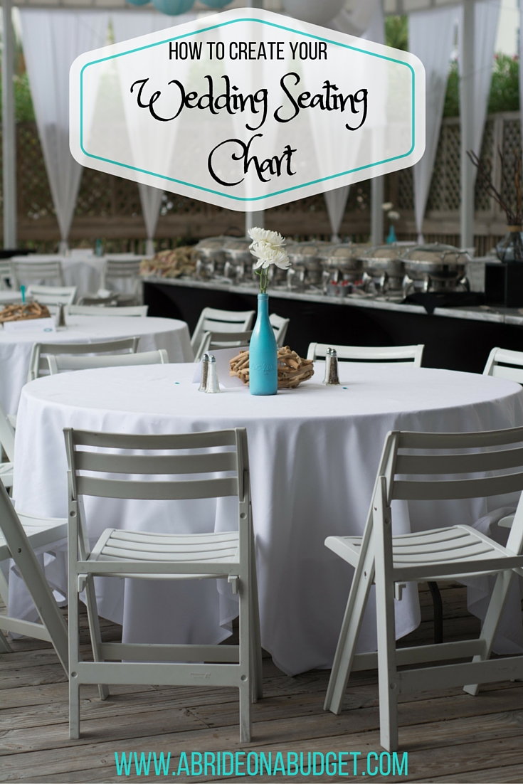 How To Create Your Wedding Seating Chart A Bride On A Budget