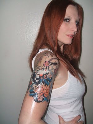 Half Sleeve Tattoo Designs For Girls