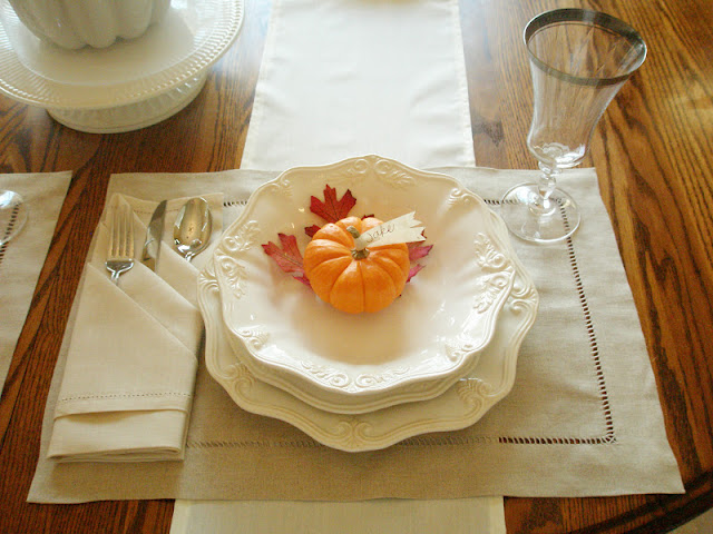 Autumn Table Setting