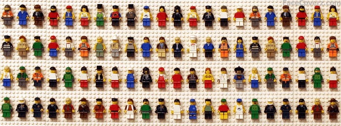 Imagen de Muñecos Lego