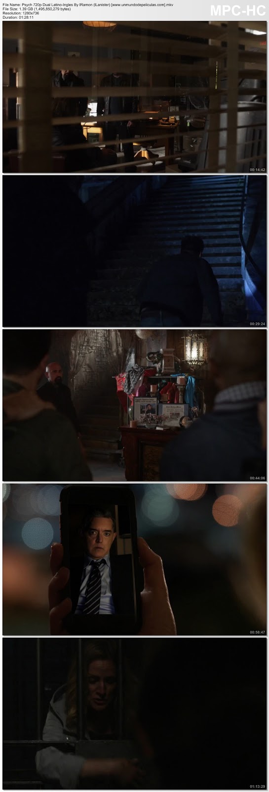 Capturas de la película.