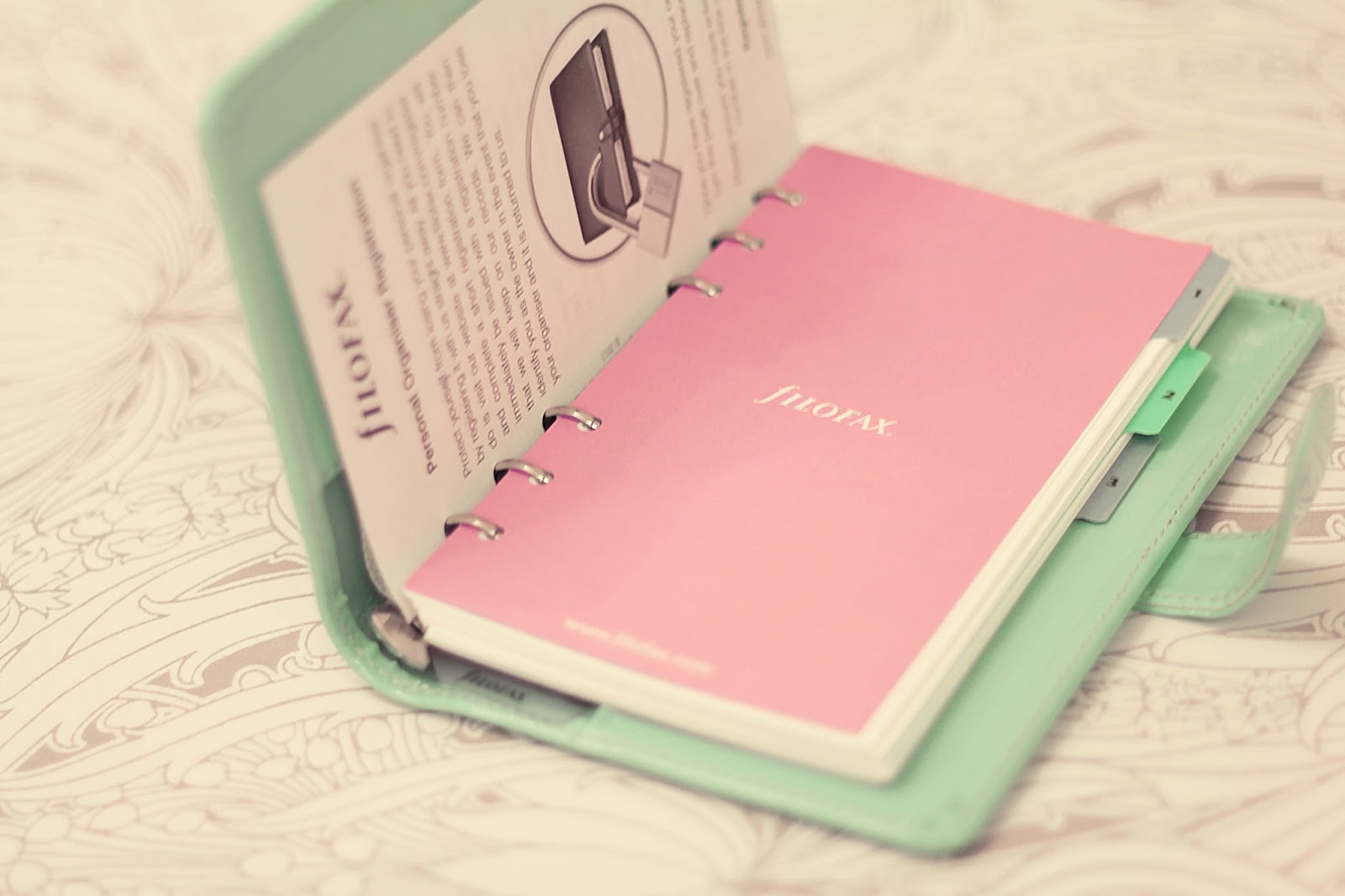 how to set up filofax for first time planners