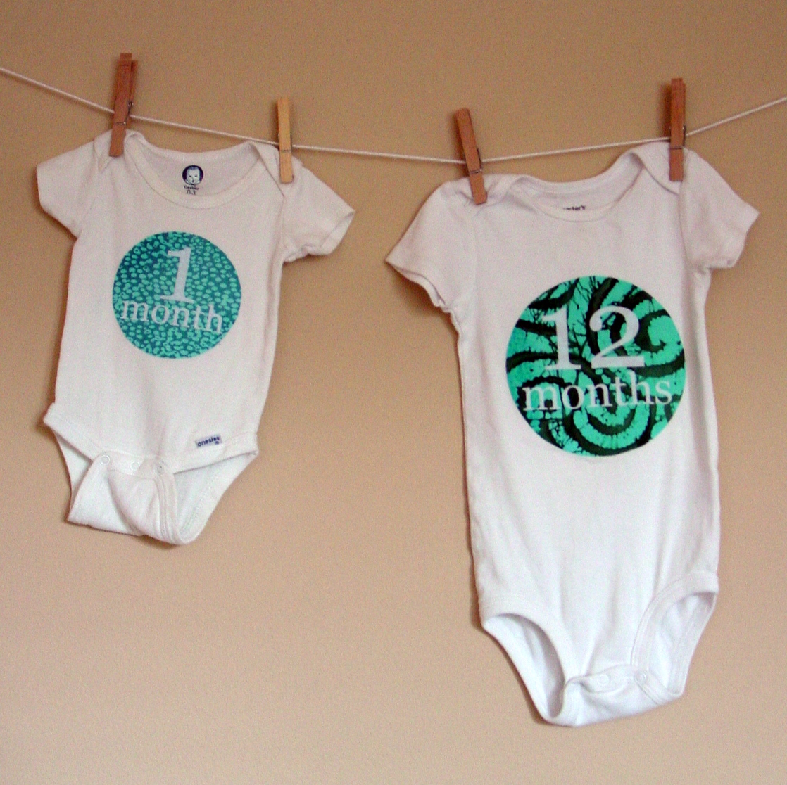 12 month onesies Rachel Teodoro