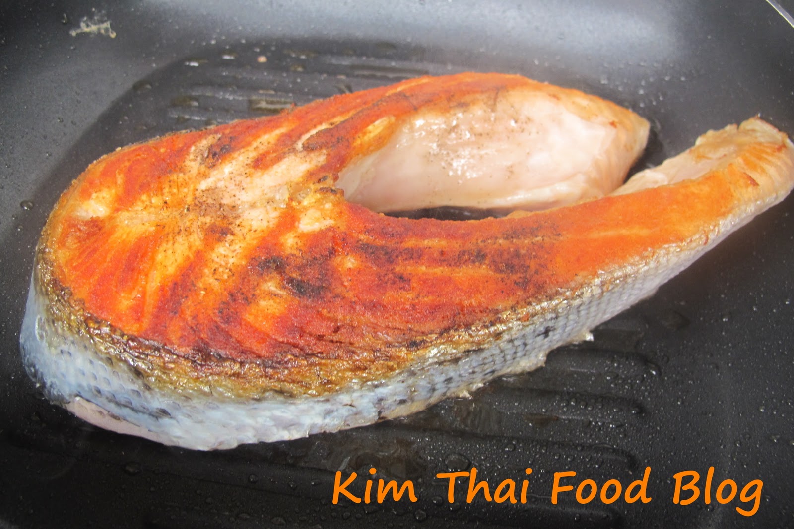 Kim Thai Food Blog Salmon Teriyaki