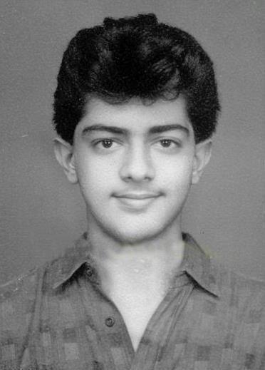 Tamil Actor Ajith Kumar Childhood Pics - MERE PIX