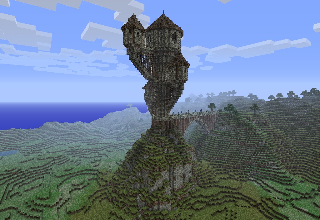 Minecraft Castle Tower Blueprints
