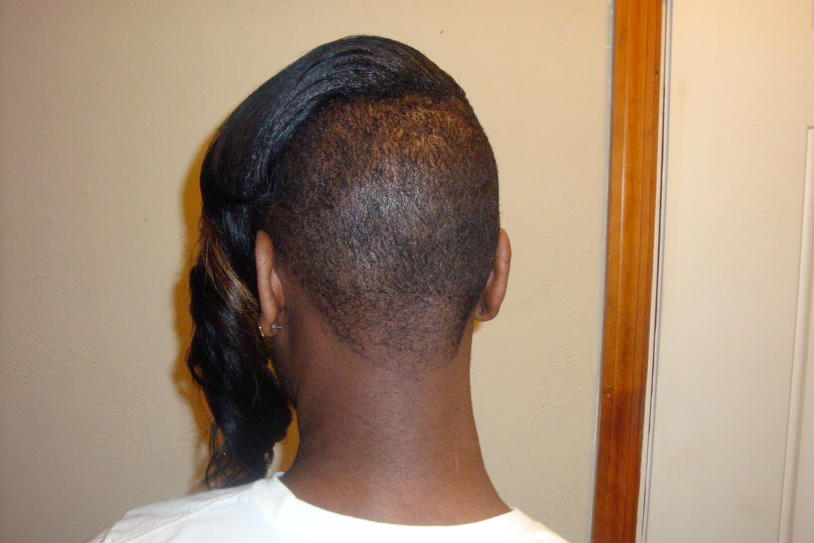 Pictures of Sew in Weave with Shaved Sides Hair Pictures of Sew in Weave with Shaved Sides Hair
