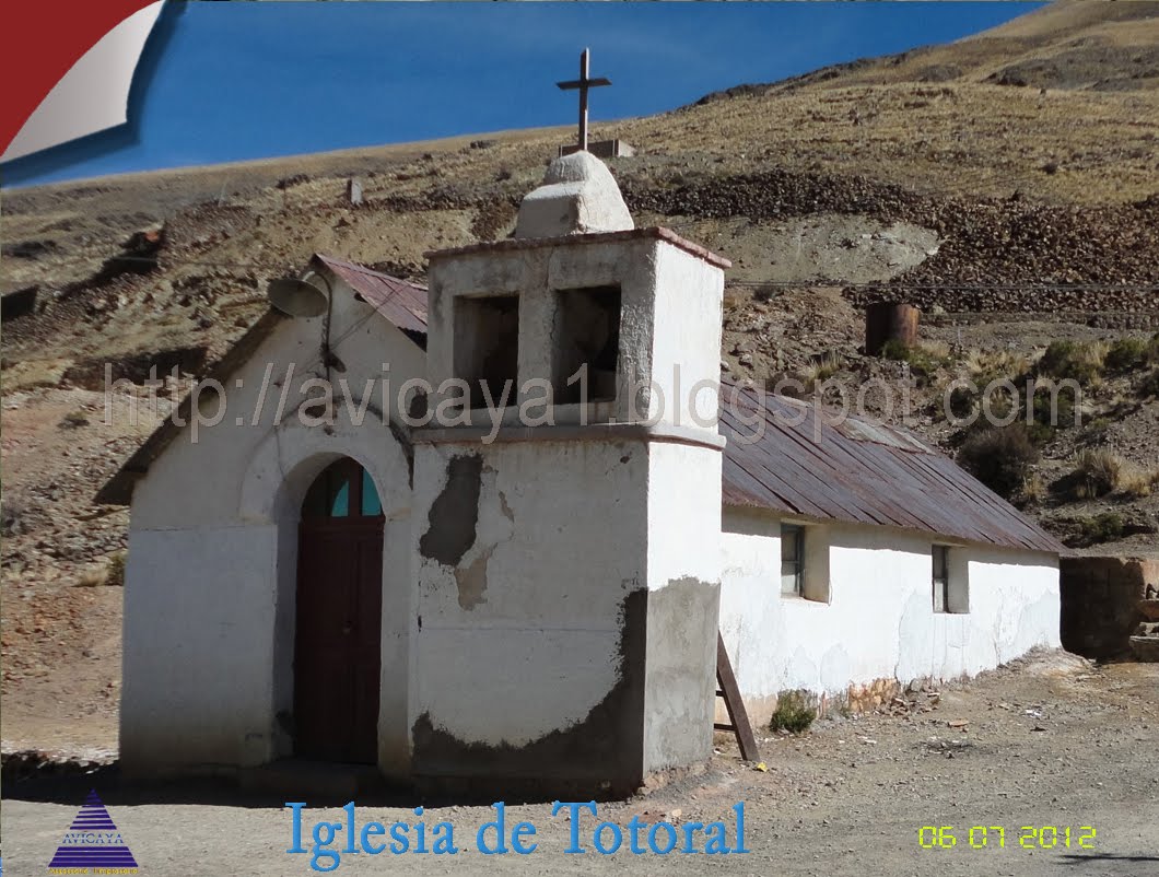 Iglesia de Totoral - Poopo, Bolivia