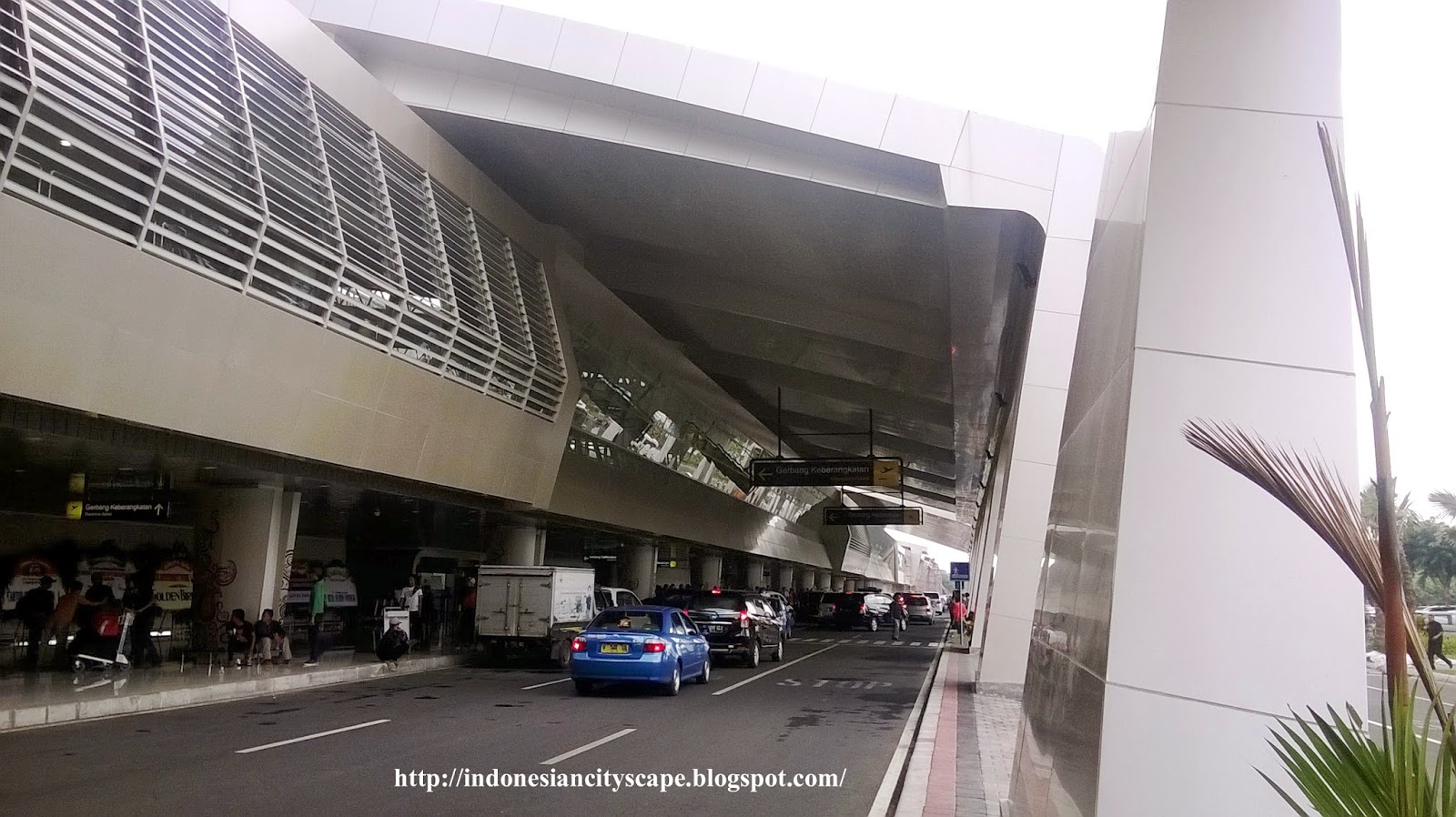Indonesian Cityscape and Infrastructure Juanda International Airport