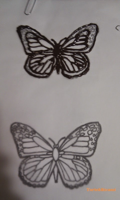 Torte Ricami Farfalle Di Cioccolato