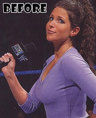 Stephanie McMahon Breasts for Business.
