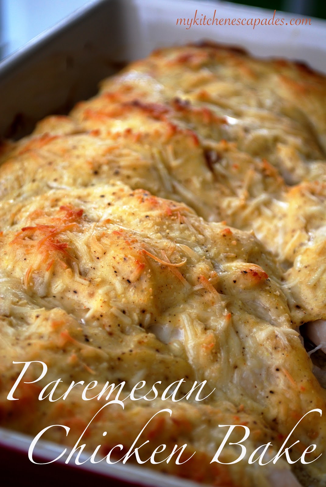 Parmesan Chicken Bake The Best Cheesy Baked Chicken Breasts