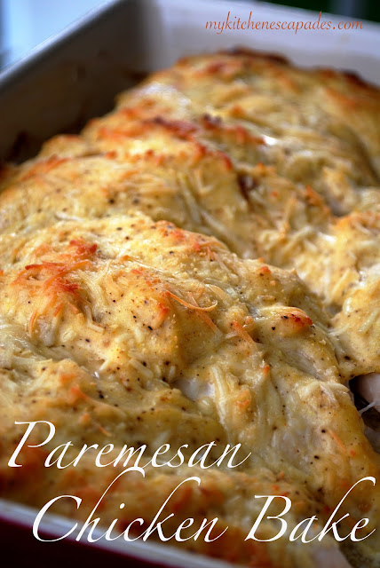 Parmesan Chicken Bake recipe - how to bake chicken