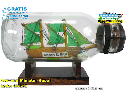 Souvenir Miniatur Kapal