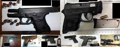 Loaded Guns Discovered at Checkpoints