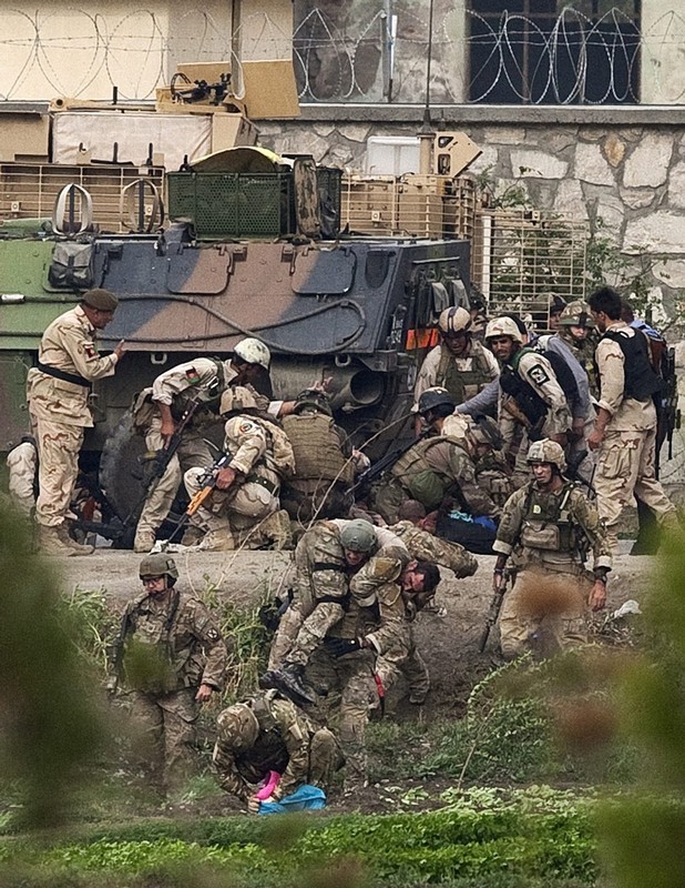 International Security Assistance Force (ISAF) Troops in Kabul