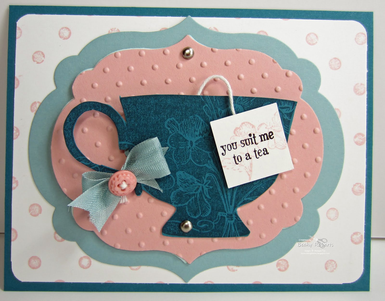 Inking Idaho Tea Cup Mania