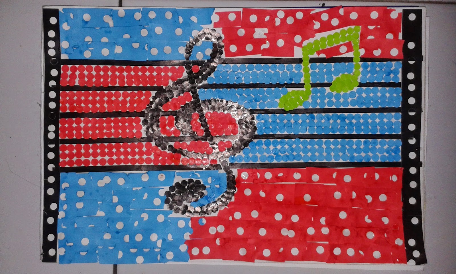 Komang Kardiyasa Mozaik Notasi