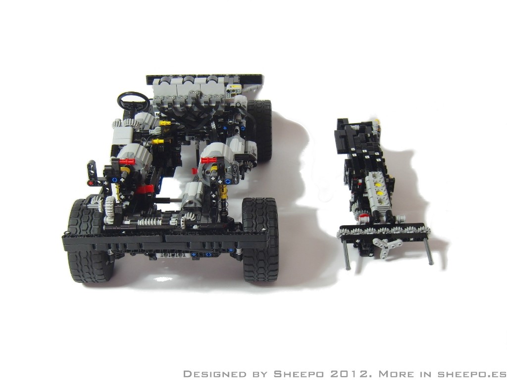 Land-rover Defender Lego Technic  -  9