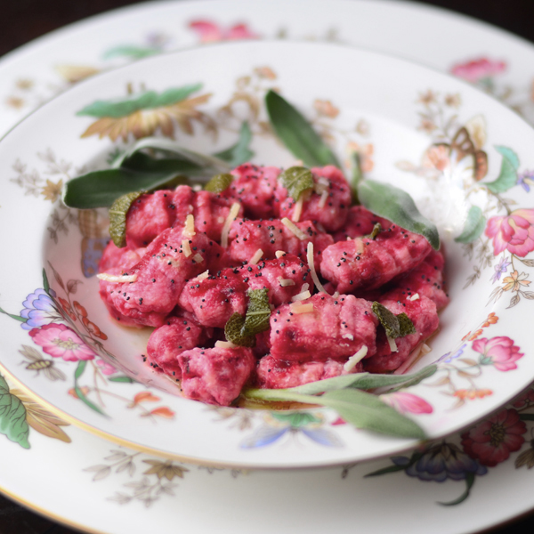 lostpastremembered Beet Gnocchi