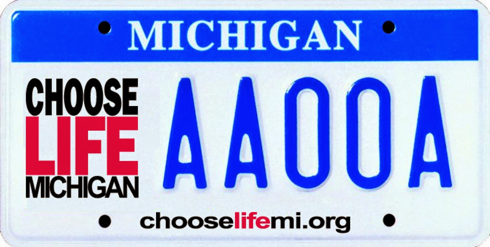 Right to Life of Michigan's Blog Choose Life license plate legislation