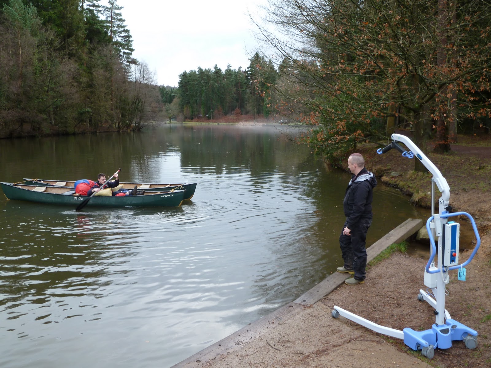 The Dean Field Studies Centre Planning for Disabled Canoeing