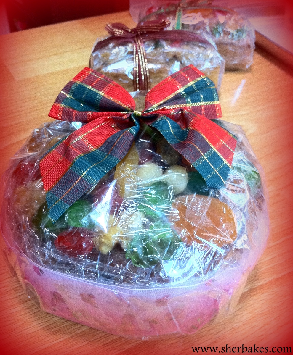 Christmas Fruit Cake - Sherbakes