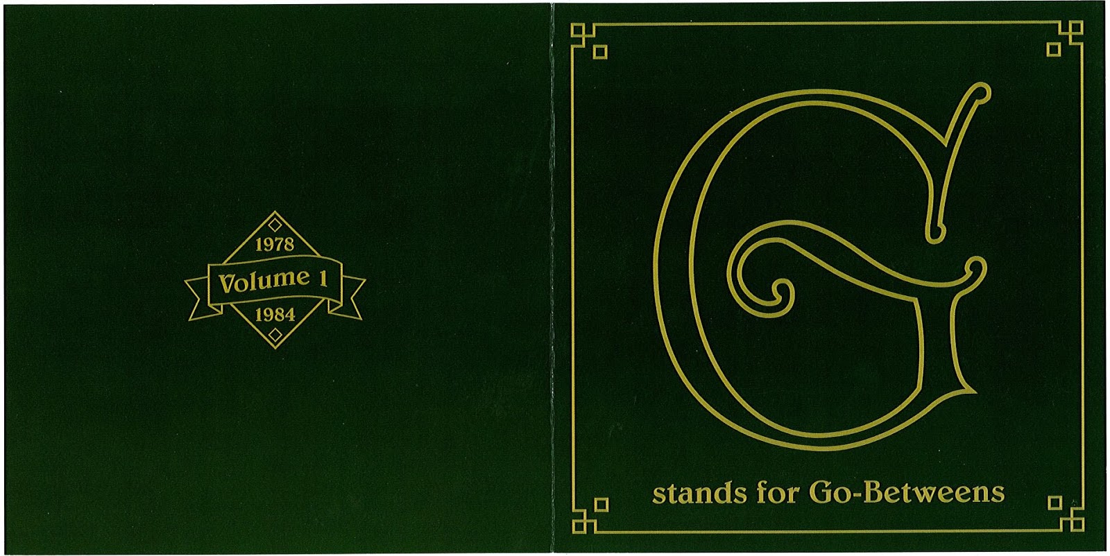 Music Weird: G Stands for Go-Betweens: The promotional sampler