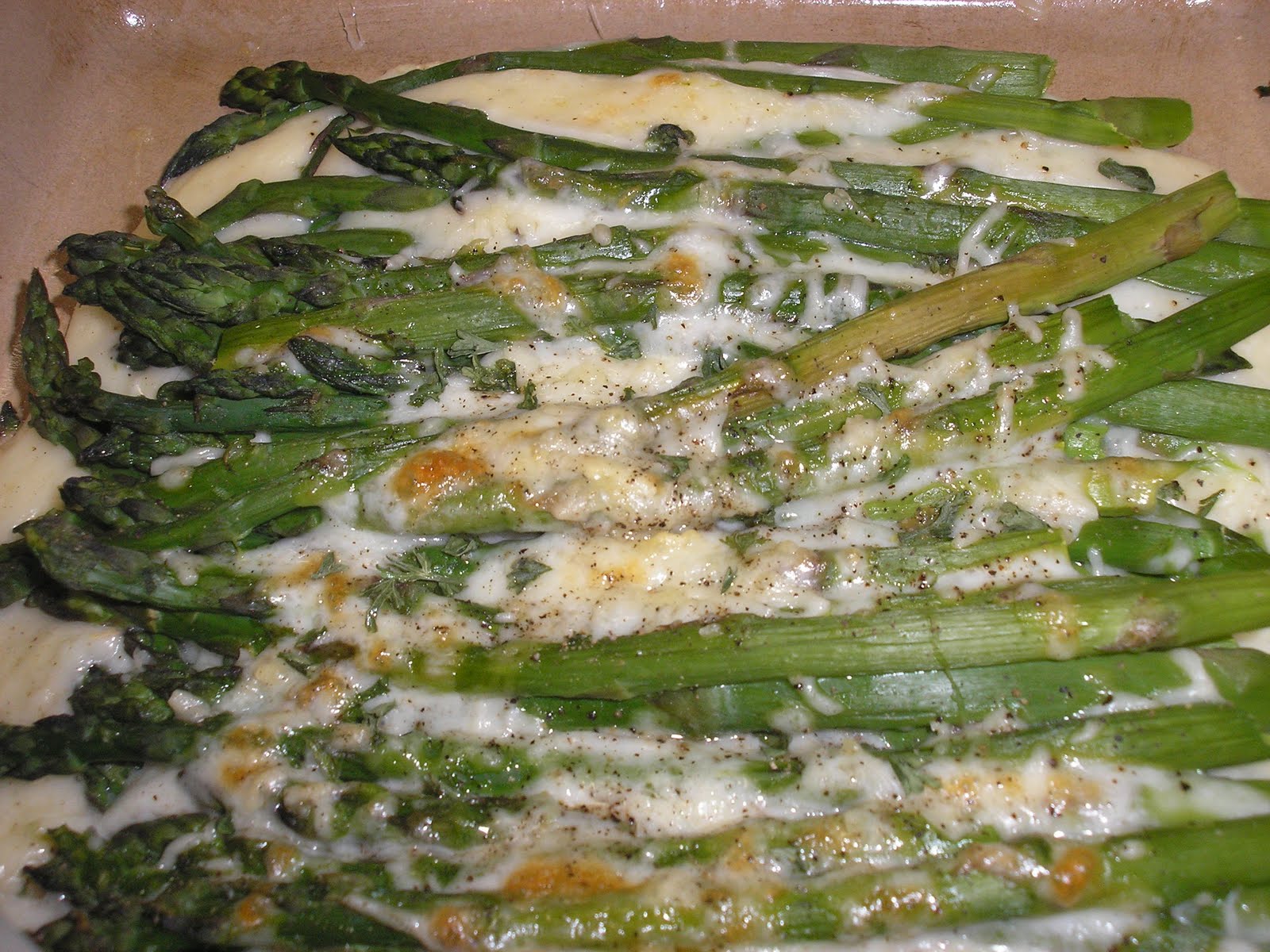 Asparagus Gratin
